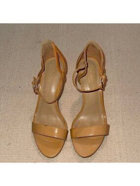 Michael Kors Camel Heeled Sandals